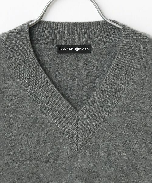 TAKASHIMAYA CASHMERE（レディース、メンズ） / タカシマヤ カシミヤ（レディース、メンズ） ニット・セーター | カシミヤ Vネックセーター【LL】 | 詳細6