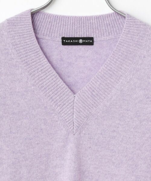 TAKASHIMAYA CASHMERE（レディース、メンズ） / タカシマヤ カシミヤ（レディース、メンズ） ニット・セーター | カシミヤ Vネックセーター【LL】 | 詳細18