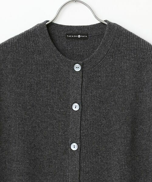 TAKASHIMAYA CASHMERE（レディース、メンズ） / タカシマヤ カシミヤ（レディース、メンズ） ベスト | カシミヤ 畦編みベスト【3L】 | 詳細1