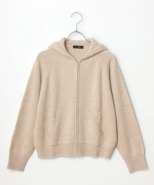 TAKASHIMAYA CASHMERE（レディース、メンズ） / タカシマヤ カシミヤ（レディース、メンズ） パーカー | カシミヤ フルジップパーカー【S-M/M-L】 | 詳細9