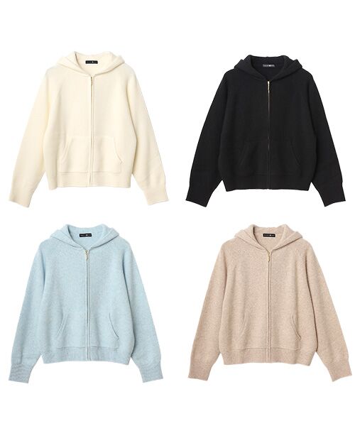 TAKASHIMAYA CASHMERE（レディース、メンズ） / タカシマヤ カシミヤ（レディース、メンズ） パーカー | カシミヤ フルジップパーカー【S-M/M-L】 | 詳細12