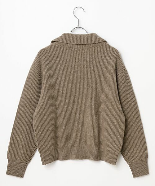 TAKASHIMAYA CASHMERE（レディース、メンズ） / タカシマヤ カシミヤ（レディース、メンズ） カーディガン・ボレロ | カシミヤ ジップジャケット【L-LL】 | 詳細3