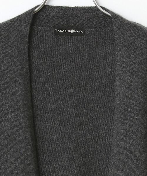 TAKASHIMAYA CASHMERE（レディース、メンズ） / タカシマヤ カシミヤ（レディース、メンズ） カーディガン・ボレロ | カシミヤ 着流しロングカーディガン【S-M/M-L】 | 詳細1