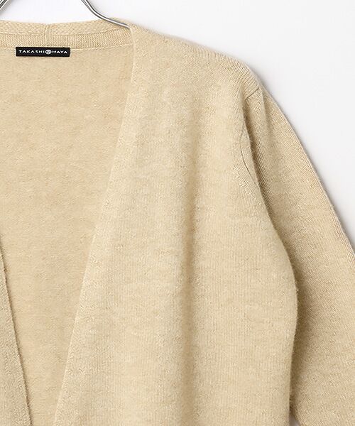 TAKASHIMAYA CASHMERE（レディース、メンズ） / タカシマヤ カシミヤ（レディース、メンズ） カーディガン・ボレロ | カシミヤ 着流しロングカーディガン【S-M/M-L】 | 詳細3