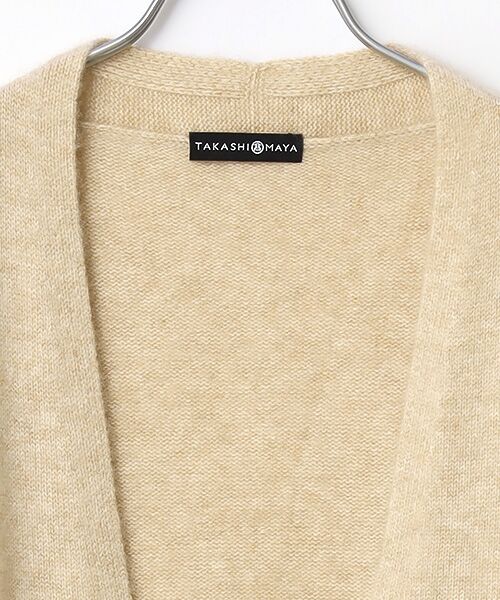 TAKASHIMAYA CASHMERE（レディース、メンズ） / タカシマヤ カシミヤ（レディース、メンズ） カーディガン・ボレロ | カシミヤ 着流しロングカーディガン【S-M/M-L】 | 詳細5