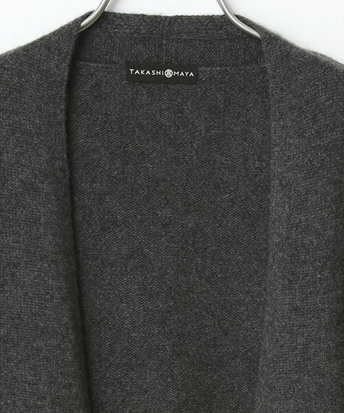 TAKASHIMAYA CASHMERE（レディース、メンズ） / タカシマヤ カシミヤ（レディース、メンズ） カーディガン・ボレロ | カシミヤ 着流しロングカーディガン【L-LL】 | 詳細1