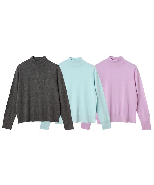 TAKASHIMAYA CASHMERE（レディース、メンズ） / タカシマヤ カシミヤ（レディース、メンズ） ニット・セーター | カシミヤ ハイネックセーター【S/M/L】 | 詳細10