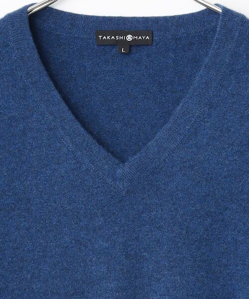 TAKASHIMAYA CASHMERE(レディース、メンズ) / タカシマヤカシミヤ(レディース、メンズ) ニット・セーター | カシミヤ Vネックセーター【S/M/L】 | 詳細13
