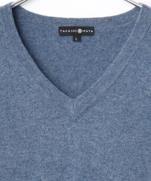 TAKASHIMAYA CASHMERE(レディース、メンズ) / タカシマヤカシミヤ(レディース、メンズ) ニット・セーター | カシミヤ Vネックセーター【S/M/L】 | 詳細15