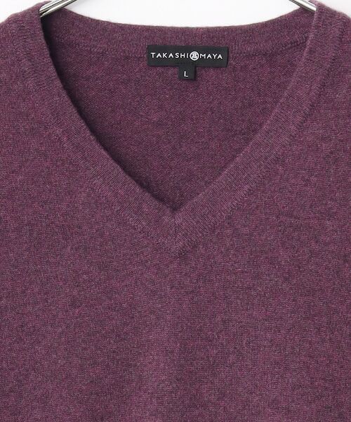 TAKASHIMAYA CASHMERE(レディース、メンズ) / タカシマヤカシミヤ(レディース、メンズ) ニット・セーター | カシミヤ Vネックセーター【S/M/L】 | 詳細19