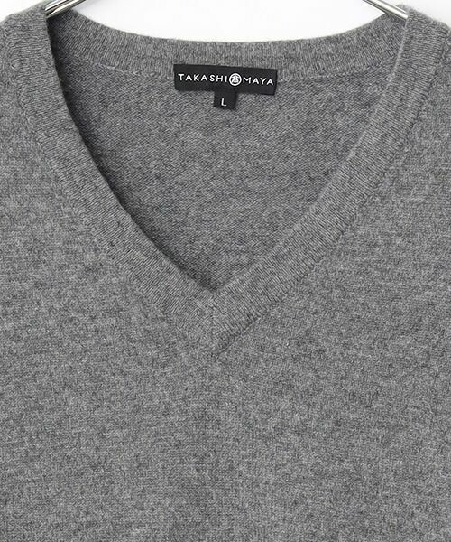 TAKASHIMAYA CASHMERE(レディース、メンズ) / タカシマヤカシミヤ(レディース、メンズ) ニット・セーター | カシミヤ Vネックセーター【LL】 | 詳細1
