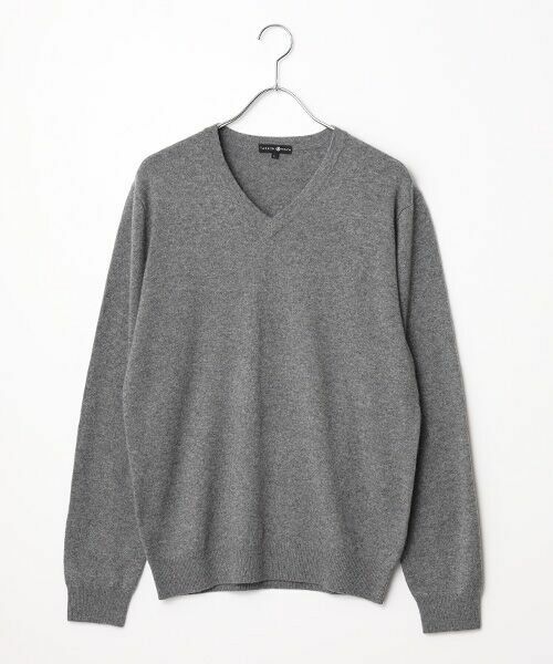 TAKASHIMAYA CASHMERE(レディース、メンズ) / タカシマヤカシミヤ(レディース、メンズ) ニット・セーター | カシミヤ Vネックセーター【LL】 | 詳細2