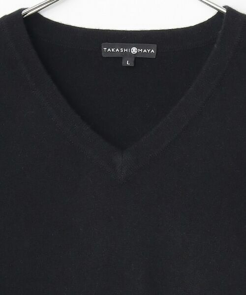 TAKASHIMAYA CASHMERE(レディース、メンズ) / タカシマヤカシミヤ(レディース、メンズ) ニット・セーター | カシミヤ Vネックセーター【LL】 | 詳細3