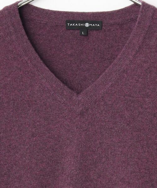 TAKASHIMAYA CASHMERE(レディース、メンズ) / タカシマヤカシミヤ(レディース、メンズ) ニット・セーター | カシミヤ Vネックセーター【LL】 | 詳細19