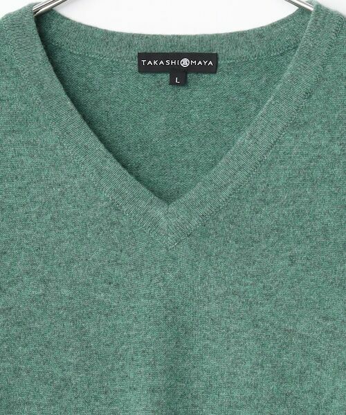 TAKASHIMAYA CASHMERE(レディース、メンズ) / タカシマヤカシミヤ(レディース、メンズ) ニット・セーター | カシミヤ Vネックセーター【3L】 | 詳細8