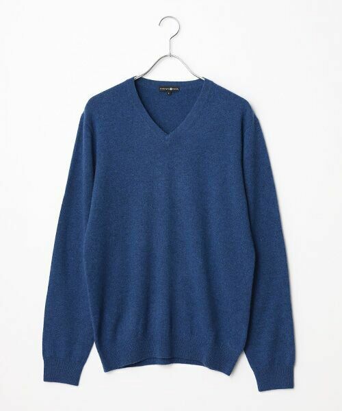 TAKASHIMAYA CASHMERE(レディース、メンズ) / タカシマヤカシミヤ(レディース、メンズ) ニット・セーター | カシミヤ Vネックセーター【3L】 | 詳細14