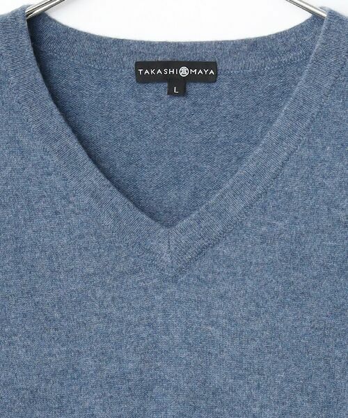 TAKASHIMAYA CASHMERE(レディース、メンズ) / タカシマヤカシミヤ(レディース、メンズ) ニット・セーター | カシミヤ Vネックセーター【3L】 | 詳細15