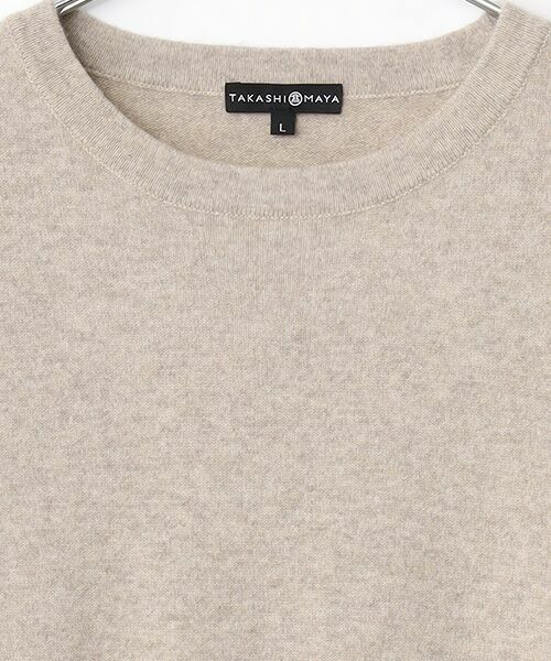 TAKASHIMAYA CASHMERE(レディース、メンズ) / タカシマヤカシミヤ(レディース、メンズ) ニット・セーター | カシミヤ クルーネックセーター【LL】 | 詳細10