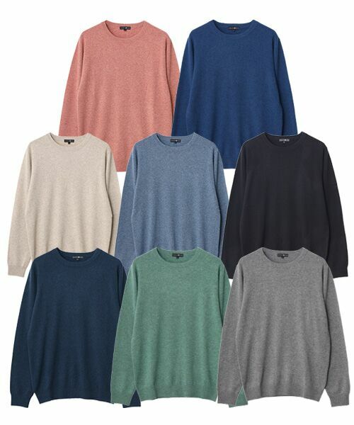 TAKASHIMAYA CASHMERE(レディース、メンズ) / タカシマヤカシミヤ(レディース、メンズ) ニット・セーター | カシミヤ クルーネックセーター【3L】 | 詳細19
