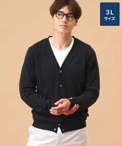 カシミヤ100% カーディガン メンズ Sサイズ 黒 PRODIGAL カシミヤ 100％ メンズ 畦編み ショールカラー
