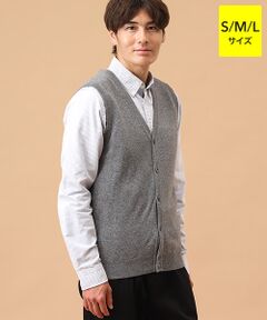 TAKASHIMAYA CASHMERE(レディース、メンズ) / タカシマヤカシミヤ(レディース、メンズ) ベスト | カシミヤ 前開きベスト【S/M/L】