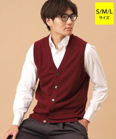 TAKASHIMAYA CASHMERE(レディース、メンズ) / タカシマヤカシミヤ(レディース、メンズ) ベスト | カシミヤ 前開きベスト【S/M/L】