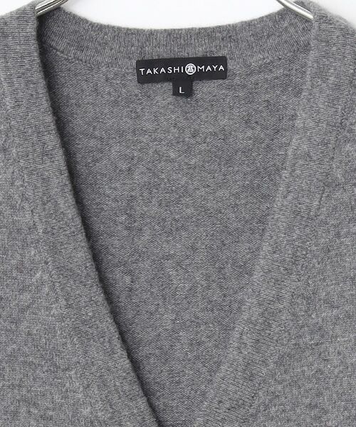 TAKASHIMAYA CASHMERE(レディース、メンズ) / タカシマヤカシミヤ(レディース、メンズ) ベスト | カシミヤ 前開きベスト【S/M/L】 | 詳細1