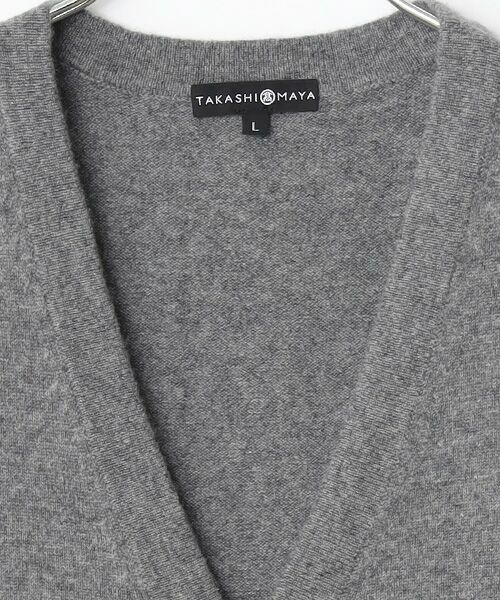 TAKASHIMAYA CASHMERE(レディース、メンズ) / タカシマヤカシミヤ(レディース、メンズ) ベスト | カシミヤ 前開きベスト【3L】 | 詳細1