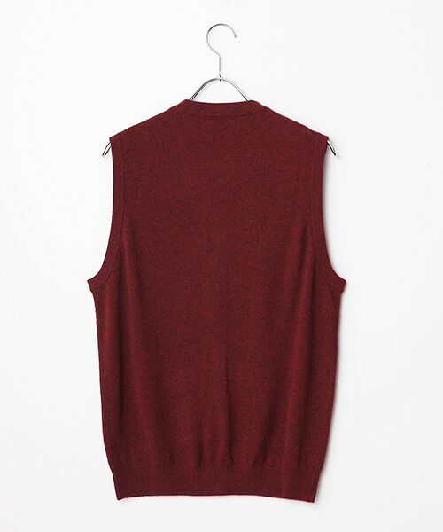 TAKASHIMAYA CASHMERE(レディース、メンズ) / タカシマヤカシミヤ(レディース、メンズ) ベスト | カシミヤ 前開きベスト【3L】 | 詳細5