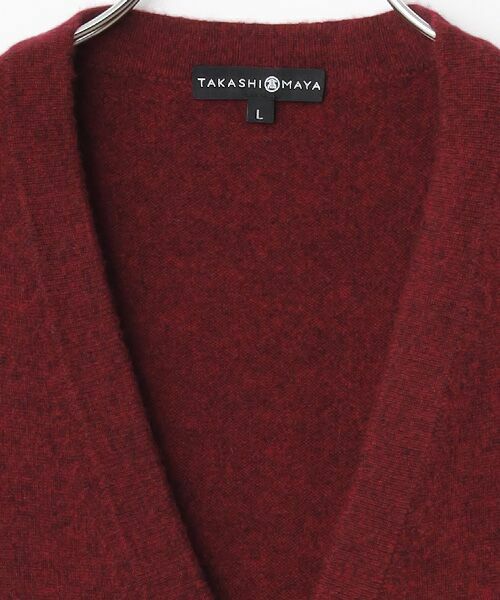 TAKASHIMAYA CASHMERE(レディース、メンズ) / タカシマヤカシミヤ(レディース、メンズ) ベスト | カシミヤ 前開きベスト【3L】 | 詳細8
