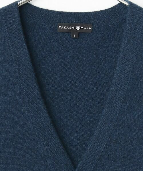 TAKASHIMAYA CASHMERE(レディース、メンズ) / タカシマヤカシミヤ(レディース、メンズ) ベスト | カシミヤ 前開きベスト【3L】 | 詳細11
