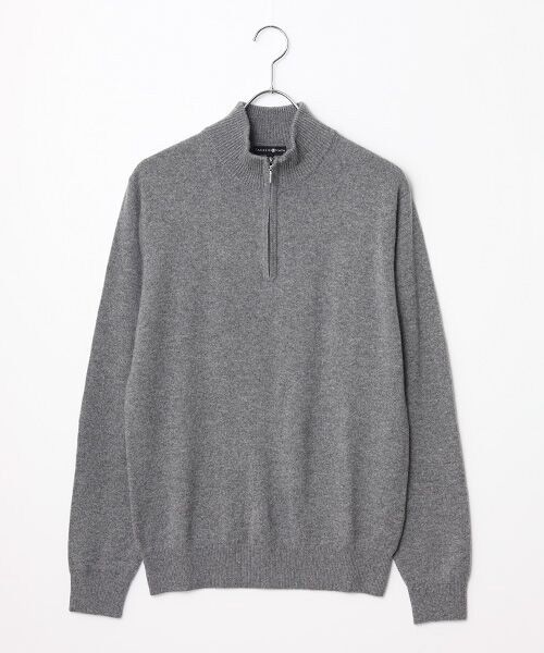 TAKASHIMAYA CASHMERE(レディース、メンズ) / タカシマヤカシミヤ(レディース、メンズ) ニット・セーター | カシミヤ ハーフジップセーター【S/M/L】 | 詳細2
