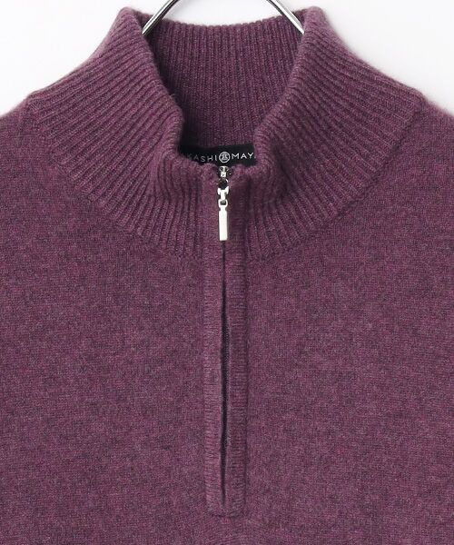 TAKASHIMAYA CASHMERE(レディース、メンズ) / タカシマヤカシミヤ(レディース、メンズ) ニット・セーター | カシミヤ ハーフジップセーター【S/M/L】 | 詳細15