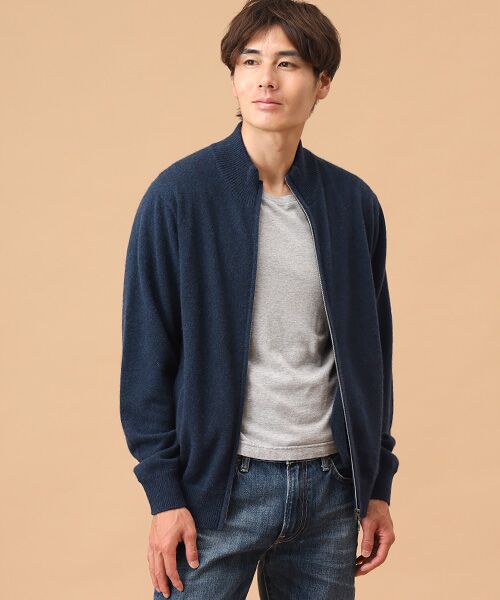 TAKASHIMAYA CASHMERE(レディース、メンズ) / タカシマヤカシミヤ(レディース、メンズ) カーディガン・ボレロ | カシミヤ フルジップセーター【S/M/L】 | 詳細11