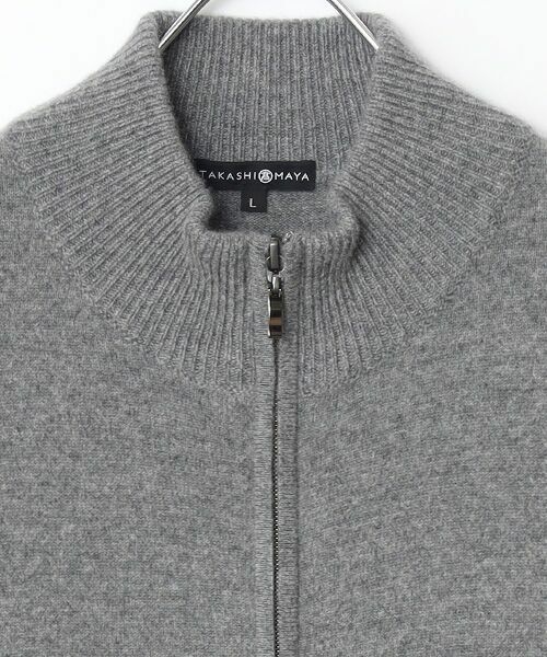 TAKASHIMAYA CASHMERE(レディース、メンズ) / タカシマヤカシミヤ(レディース、メンズ) カーディガン・ボレロ | カシミヤ フルジップセーター【LL】 | 詳細1