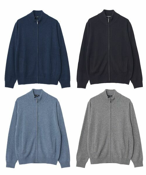 TAKASHIMAYA CASHMERE(レディース、メンズ) / タカシマヤカシミヤ(レディース、メンズ) カーディガン・ボレロ | カシミヤ フルジップセーター【LL】 | 詳細13