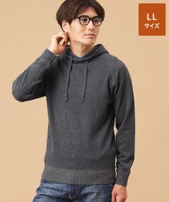 TAKASHIMAYA CASHMERE(レディース、メンズ) / タカシマヤカシミヤ(レディース、メンズ) パーカー | カシミヤ ニットパーカー【LL】