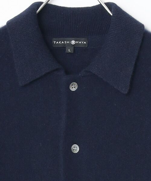 TAKASHIMAYA CASHMERE(レディース、メンズ) / タカシマヤカシミヤ(レディース、メンズ) ニット・セーター | カシミヤ ニットオーバーシャツ【S/M/L】 | 詳細1