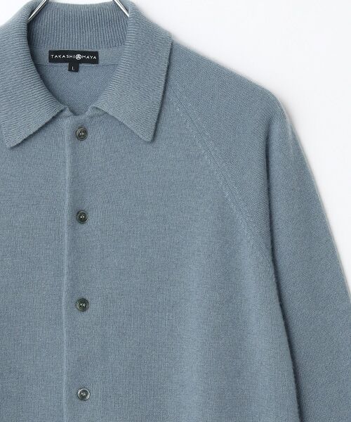 TAKASHIMAYA CASHMERE(レディース、メンズ) / タカシマヤカシミヤ(レディース、メンズ) ニット・セーター | カシミヤ ニットオーバーシャツ【S/M/L】 | 詳細5