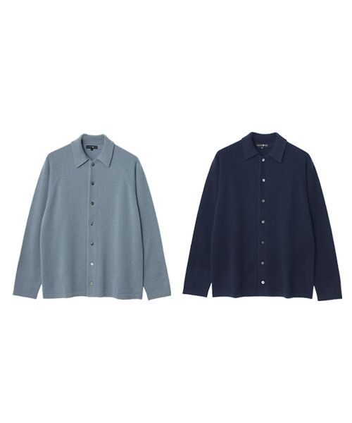 TAKASHIMAYA CASHMERE(レディース、メンズ) / タカシマヤカシミヤ(レディース、メンズ) ニット・セーター | カシミヤ ニットオーバーシャツ【S/M/L】 | 詳細9