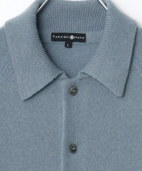 TAKASHIMAYA CASHMERE(レディース、メンズ) / タカシマヤカシミヤ(レディース、メンズ) ニット・セーター | カシミヤ ニットオーバーシャツ【S/M/L】 | 詳細7
