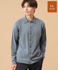 TAKASHIMAYA CASHMERE(レディース、メンズ) / タカシマヤカシミヤ(レディース、メンズ) ニット・セーター | カシミヤ ニットオーバーシャツ【LL】