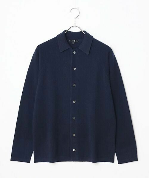 TAKASHIMAYA CASHMERE(レディース、メンズ) / タカシマヤカシミヤ(レディース、メンズ) ニット・セーター | カシミヤ ニットオーバーシャツ【LL】 | 詳細3