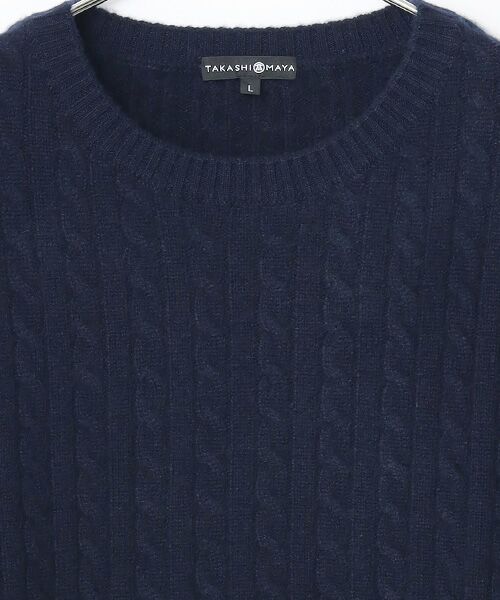 TAKASHIMAYA CASHMERE(レディース、メンズ) / タカシマヤカシミヤ(レディース、メンズ) ニット・セーター | カシミヤ ミドルゲージセーター【S/M/L】 | 詳細6