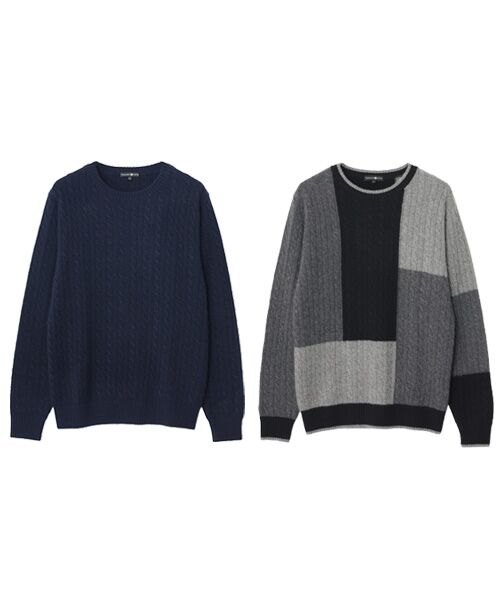TAKASHIMAYA CASHMERE(レディース、メンズ) / タカシマヤカシミヤ(レディース、メンズ) ニット・セーター | カシミヤ ミドルゲージセーター【S/M/L】 | 詳細8