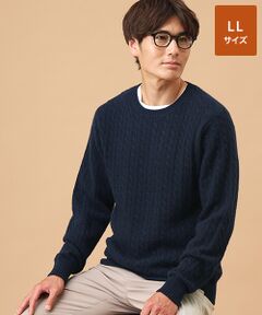 TAKASHIMAYA CASHMERE(レディース、メンズ) / タカシマヤカシミヤ(レディース、メンズ) ニット・セーター | カシミヤ ミドルゲージセーター【LL】
