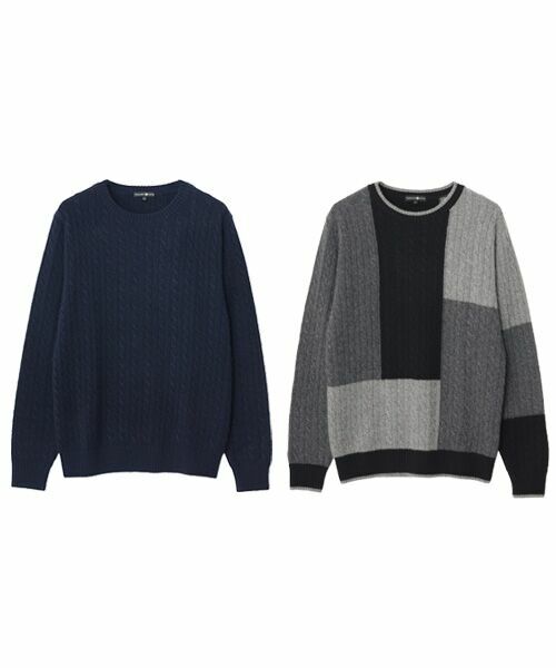 TAKASHIMAYA CASHMERE(レディース、メンズ) / タカシマヤカシミヤ(レディース、メンズ) ニット・セーター | カシミヤ ミドルゲージセーター【LL】 | 詳細8