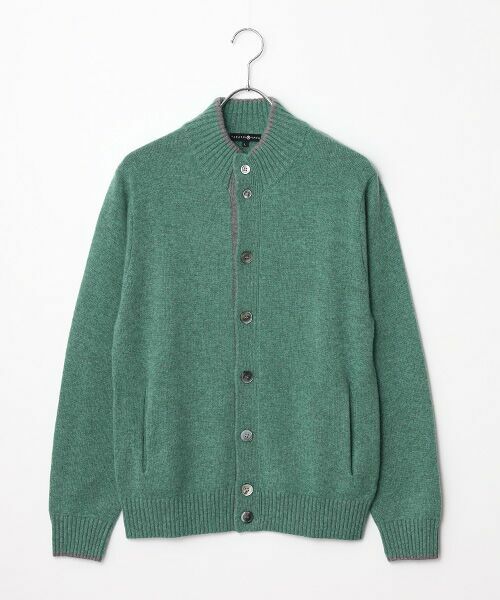 TAKASHIMAYA CASHMERE(レディース、メンズ) / タカシマヤカシミヤ(レディース、メンズ) その他アウター | カシミヤ スタンドカラーカーディガン【LL】 | 詳細2