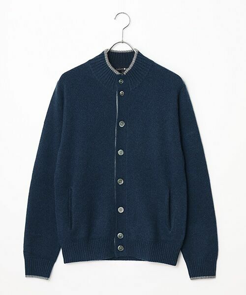 TAKASHIMAYA CASHMERE(レディース、メンズ) / タカシマヤカシミヤ(レディース、メンズ) その他アウター | カシミヤ スタンドカラーカーディガン【LL】 | 詳細7