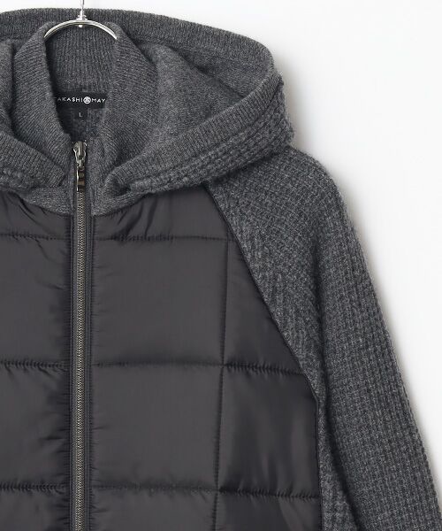 TAKASHIMAYA CASHMERE(レディース、メンズ) / タカシマヤカシミヤ(レディース、メンズ) その他アウター | フード付ニットブルゾン【S/M/L】 | 詳細2